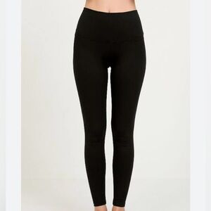 Cotton modal high waist leggings